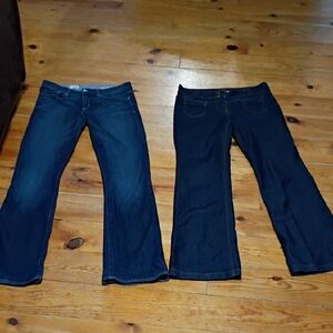 2 Pairs Of Womens Jeans